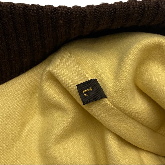 Loro Piana Men’s Brown Vest Size L  Pockets Warm Full Zip Cashmere - Picture 9 of 11